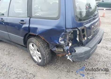 2001 Subaru Forester L from USA, damaged, VIN JF1SF635X1H745624